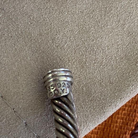 David Yurman X gold bracelet - Picture 8 of 13